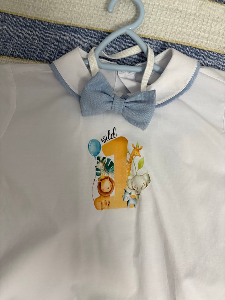 Salopet Takım 1 yaş safari baskılı - Görsel 2