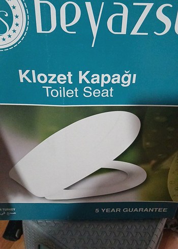 Beyazsu Beyaz Klozet Kapağı Plastik - Görsel 2