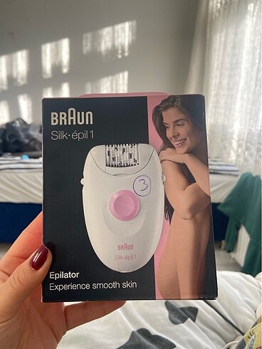 Braun silk epil1 epilasyon makinası