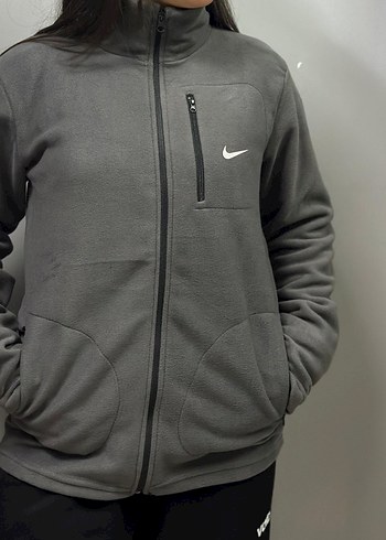 Diğer Nike Siyah Fermuarlı Erkek Sweatshirt