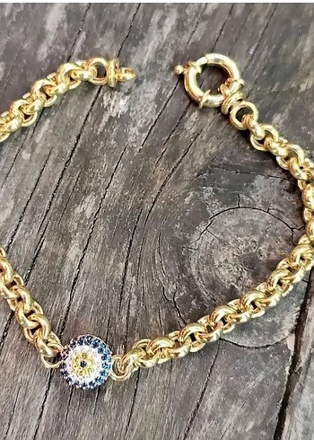 925 ayar gümüş nazar boncuğu gurmet bileklik