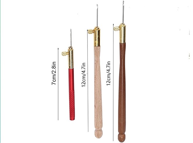 3 ADET TAMBUR İĞNESİ - Görsel 3