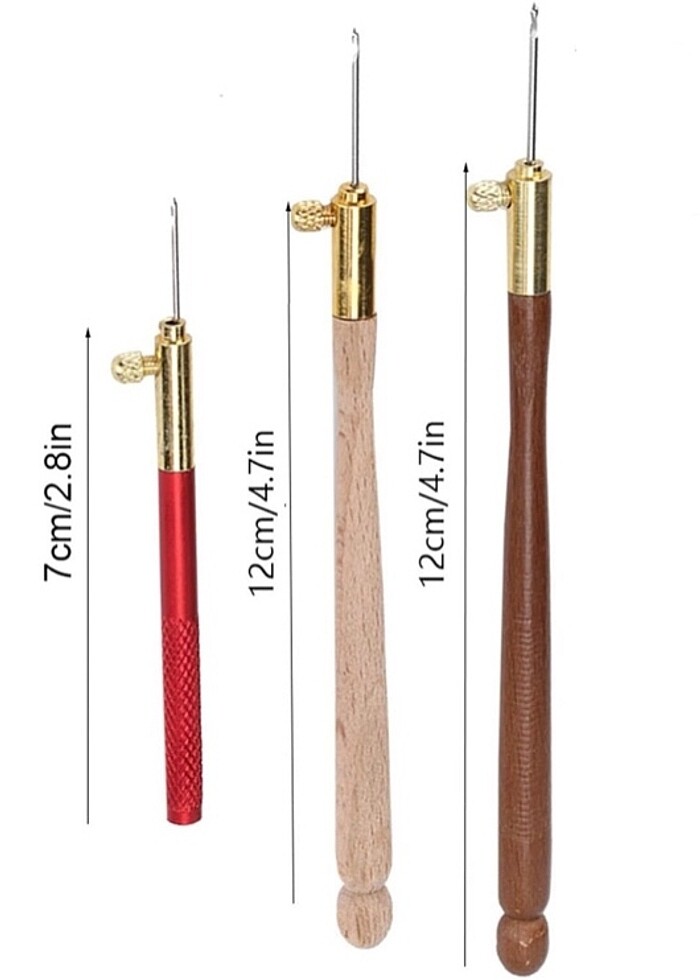 3 ADET TAMBUR İĞNESİ - Görsel 3