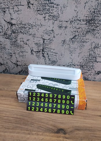 BEYAZ ARAÇ İÇİ NUMARATÖR - Görsel 3