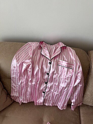Victoria s Secret victoria?s secret model saten pijama pembe