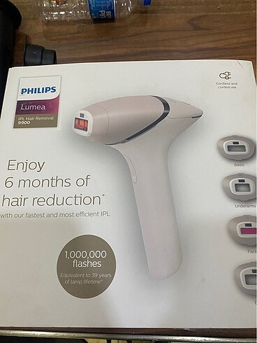 Philips Lumea Lazer Makinesi Alexandır 5 Başlıklı 1 Milyon Atış
