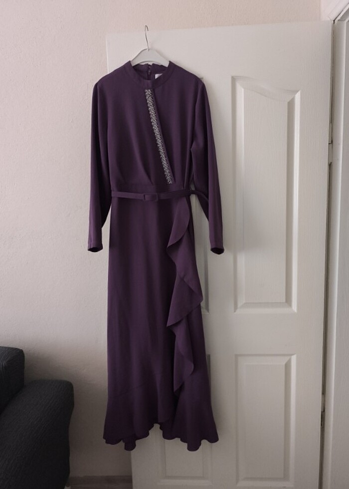 Tesettür elbise abiye - Görsel 2