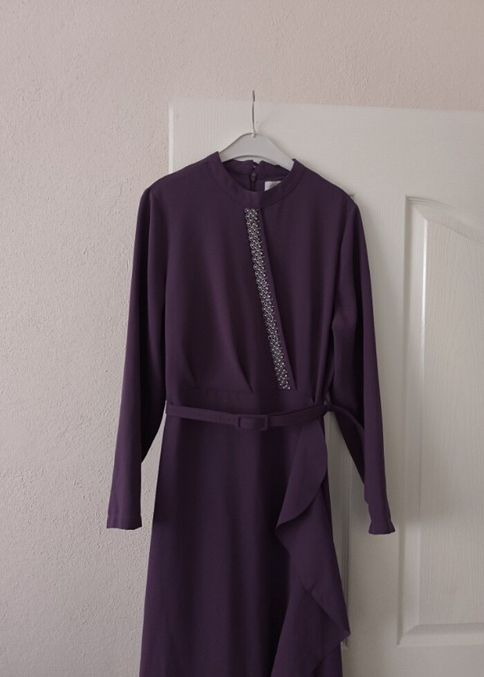 Tesettür elbise abiye - Görsel 3