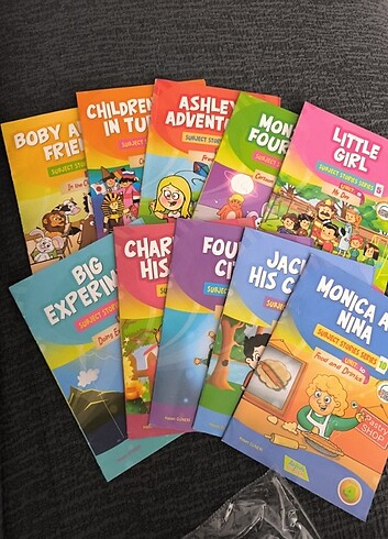  Beden Renk İngilizce kitap seti 