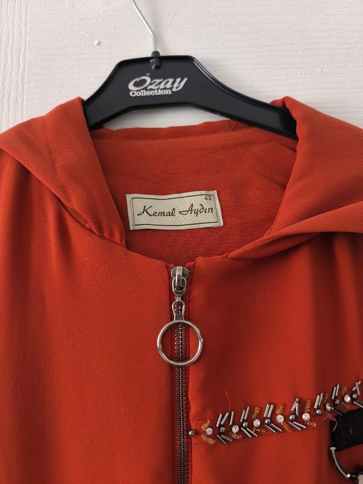 Kemerli Uzun  Kadın giy çık - Görsel 3