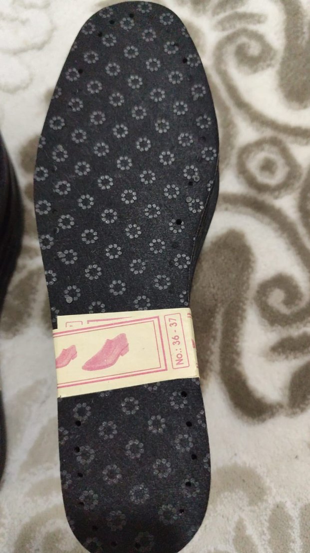 Erkek Kahverengi Kauçuk Terlik Tabanlık Velcro - Görsel 2