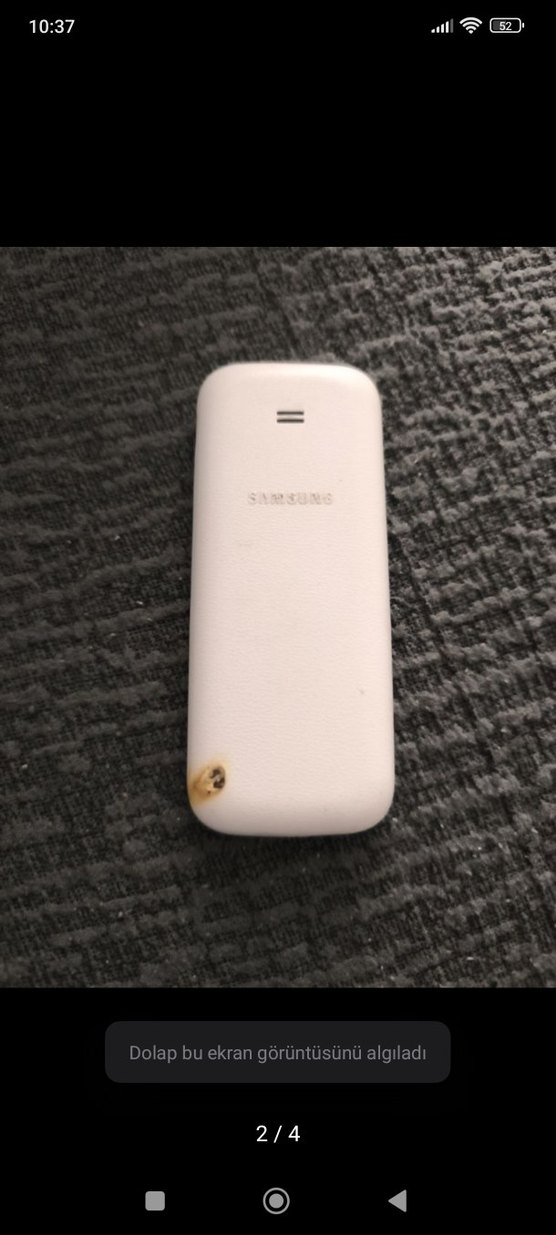 Beyaz Samsung Duos Tuşlu Telefon - Görsel 2