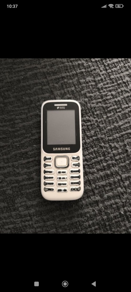 Beyaz Samsung Duos Tuşlu Telefon - Görsel 4