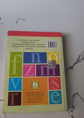 Yazım Kılavuzu Kitabı - Görsel 4