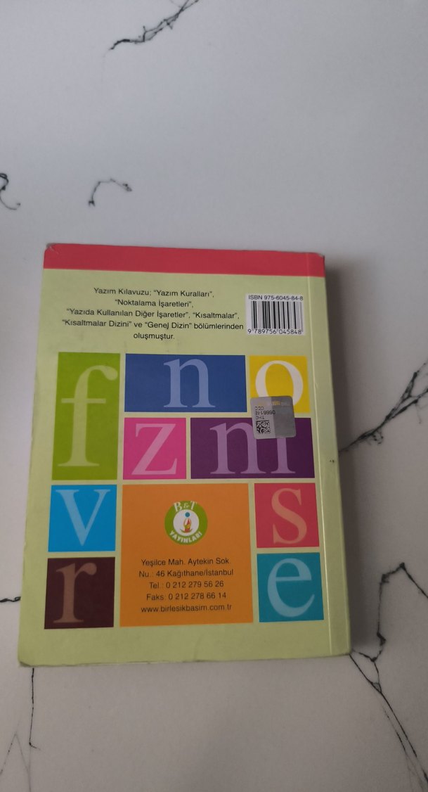 Yazım Kılavuzu Kitabı - Görsel 3