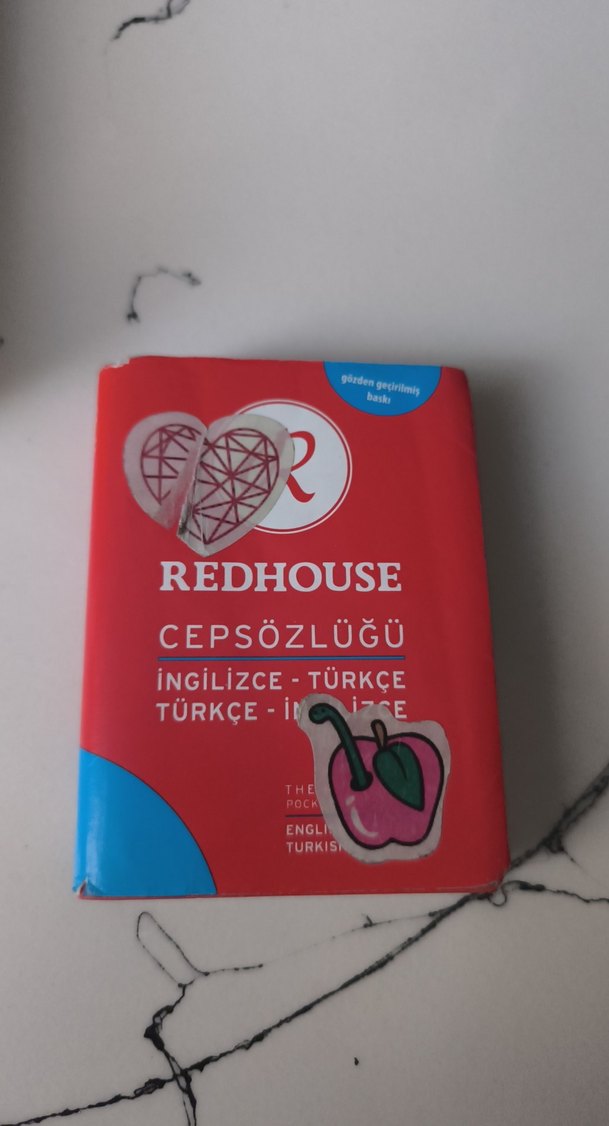 Redhouse İngilizce-Türkçe Cep Sözlüğü - Görsel 2