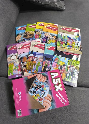 A5X Fantastik Hikayeler Çocuk Kitap Seti - Görsel 2