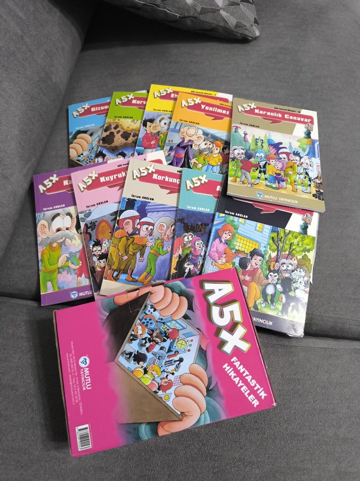 A5X Fantastik Hikayeler Çocuk Kitap Seti - Görsel 2