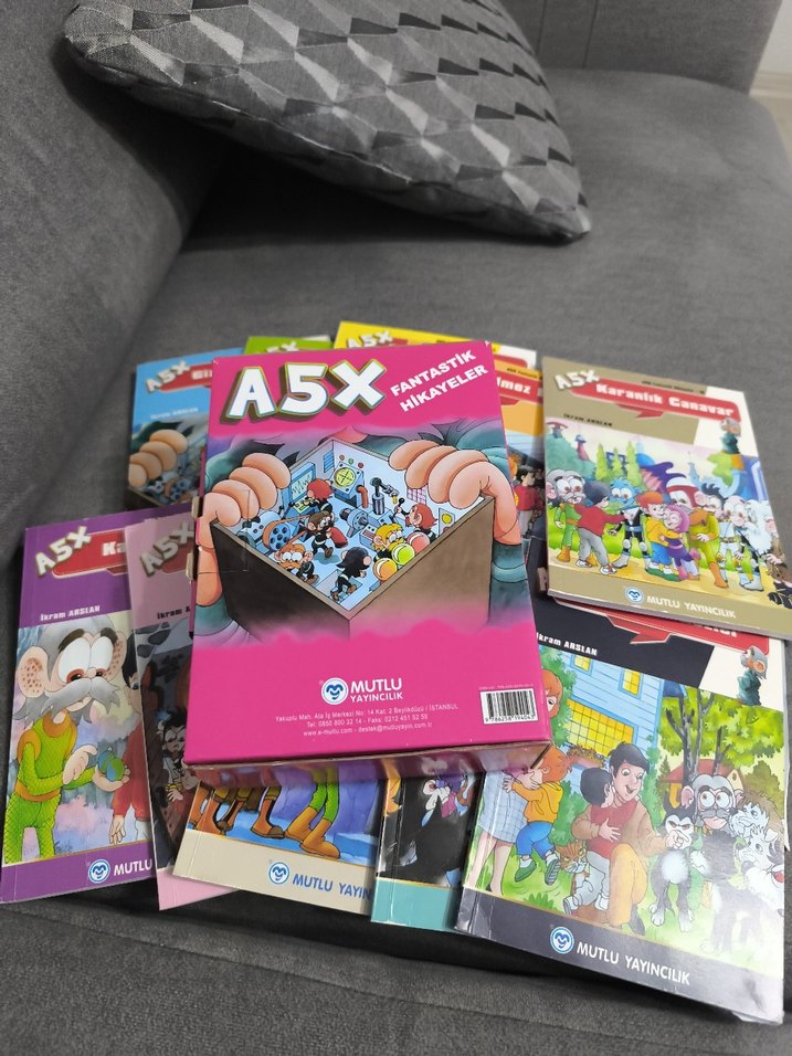 A5X Fantastik Hikayeler Çocuk Kitap Seti - Görsel 4