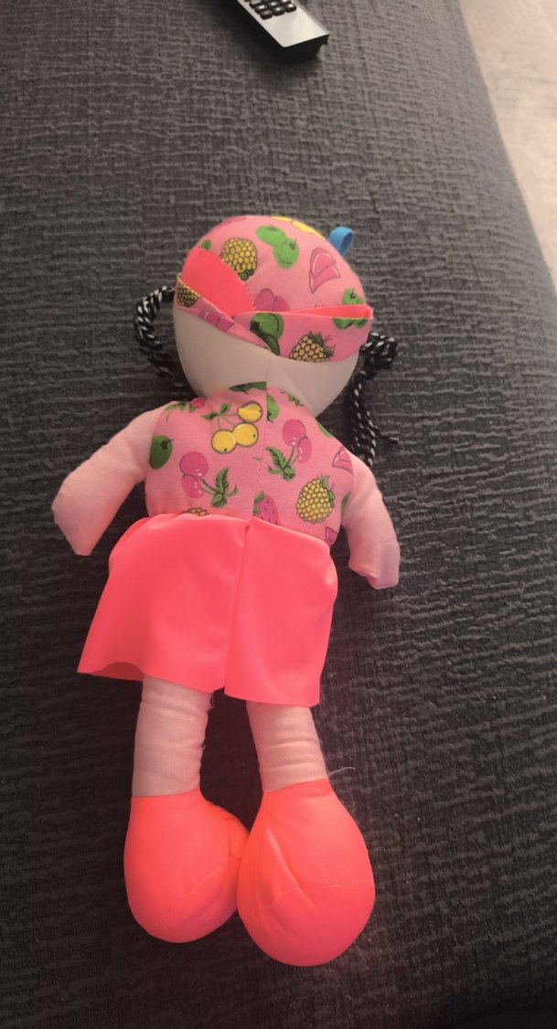 Renkli Pembe Oyuncak Bebek - Görsel 4