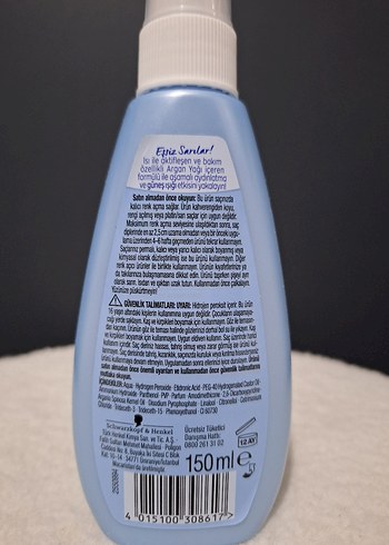 Palette Naturals Kalıcı Renk Açıcı Sprey - Görsel 3