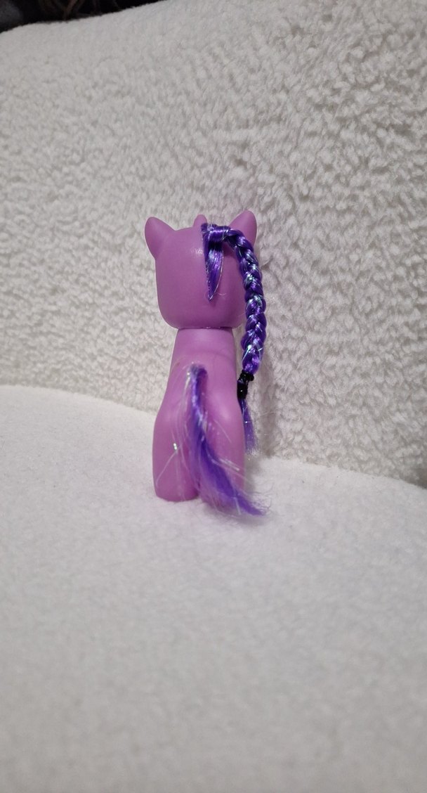 Pastel Mor Unicorn Figür my little pony - Görsel 3