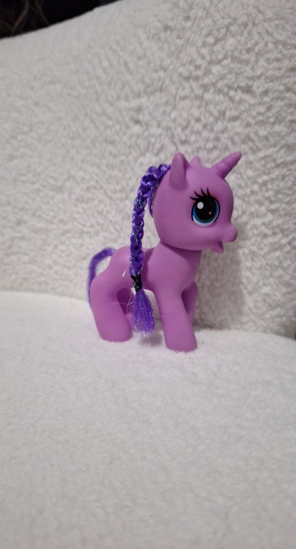 Pastel Mor Unicorn Figür my little pony - Görsel 4