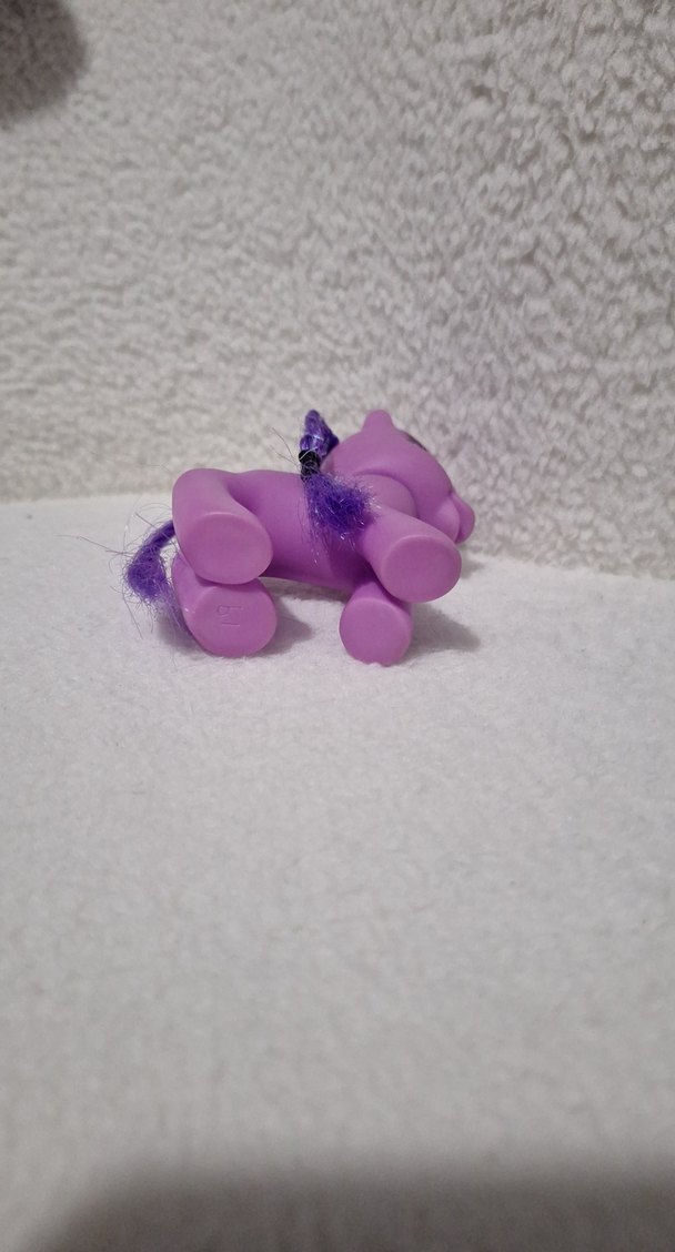 Pastel Mor Unicorn Figür my little pony - Görsel 5