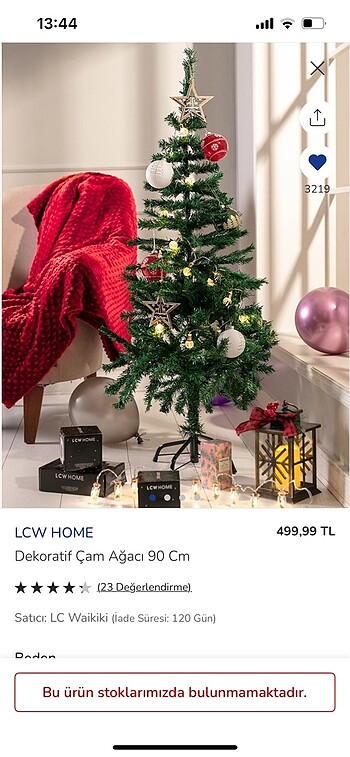 Beden LCW yılbaşı ağacı