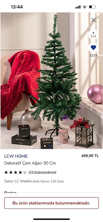 Beden Renk LCW yılbaşı ağacı