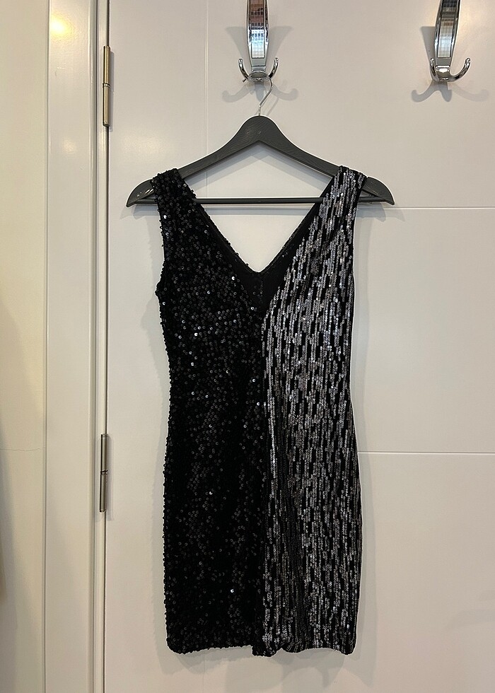 Zara Payetli Elbise - Görsel 3