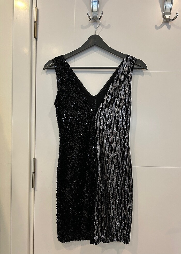 Zara Payetli Elbise - Görsel 4