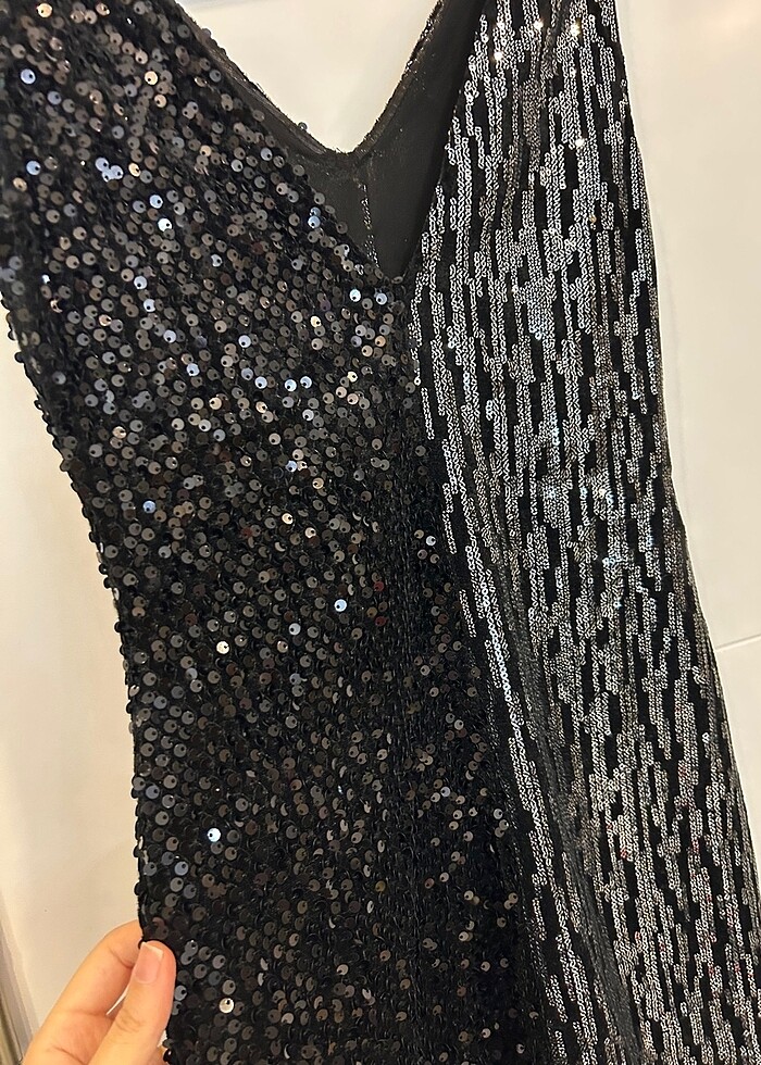 Zara Payetli Elbise - Görsel 5