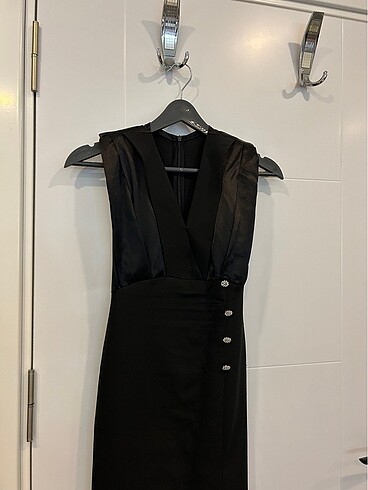 Siyah abiye elbise - Görsel 3
