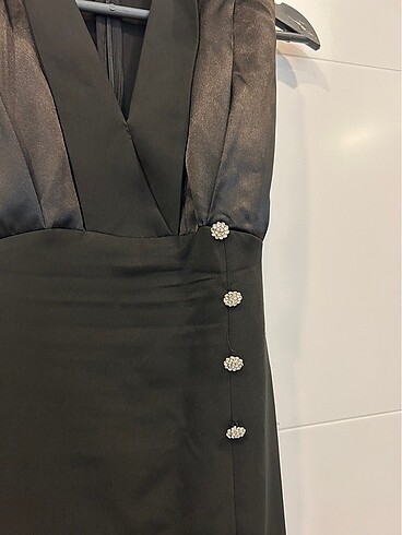 Siyah abiye elbise - Görsel 5