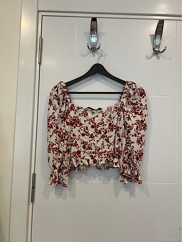 Zara çiçekli bluz - Görsel 2