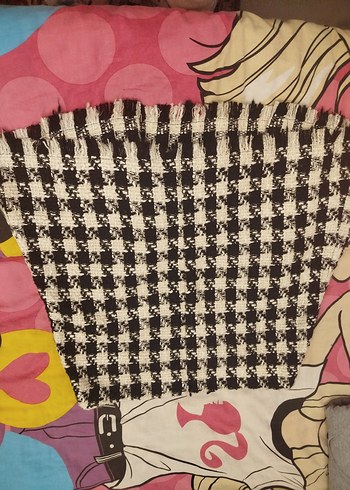 Pileli Siyah Beyaz Mini Etek - Görsel 3