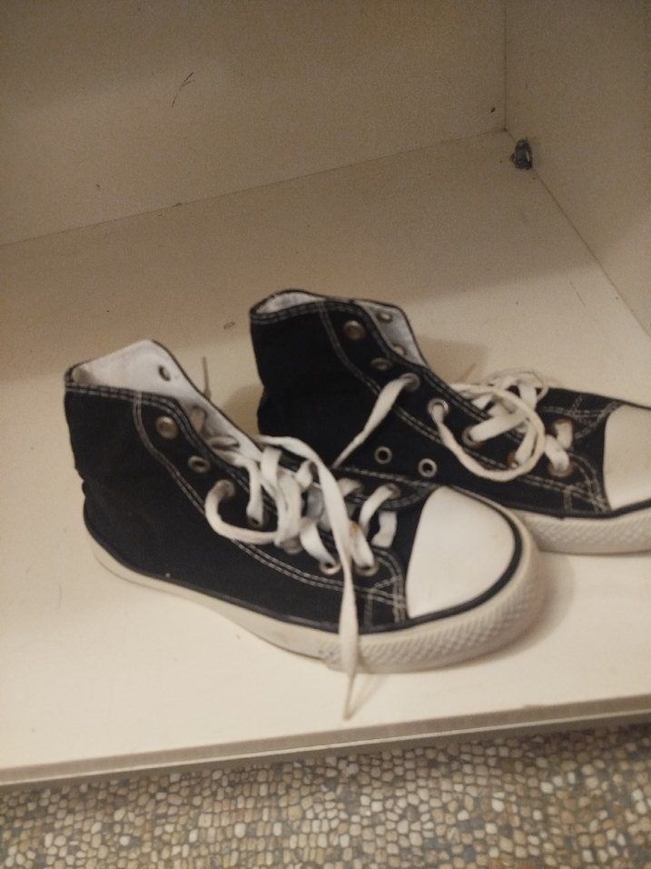 Kadın Siyah Bağcıklı Günlük Spor Ayakkabı - Görsel 2