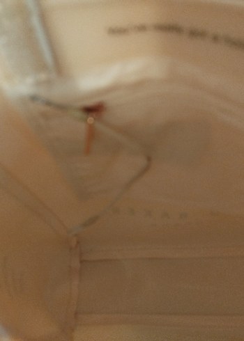 Beyaz Buckle Detaylı Deri Kadın Çanta - Görsel 4