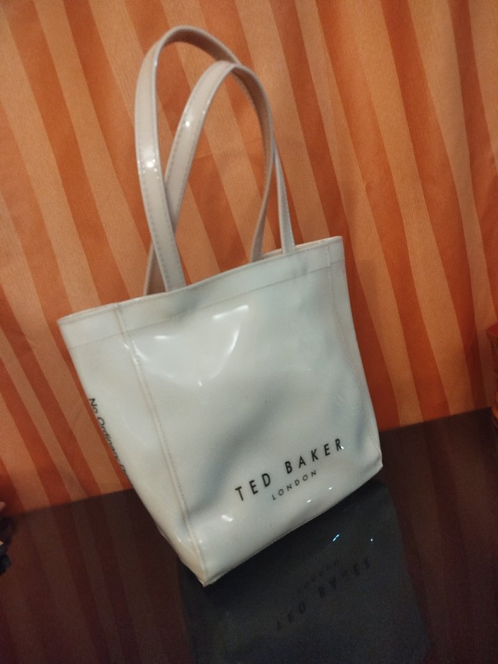 Beyaz Buckle Detaylı Deri Kadın Çanta - Görsel 3