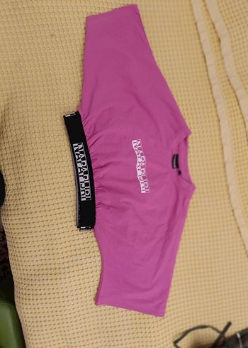 Pembe Mini Kısa Kollu Spor Tişört