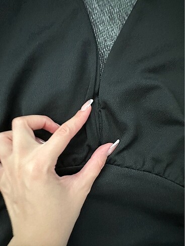 Trendyol & Milla Siyah crop üst