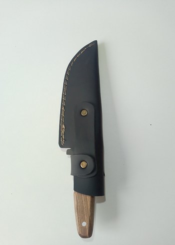 Kahverengi Saplı tanto Av Bıçağı ve Kılıfı - Görsel 3