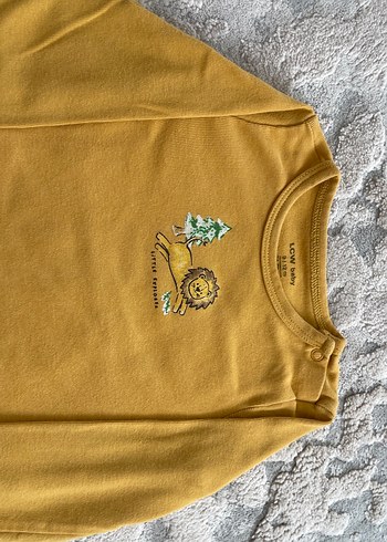 Sarı Bebek Uzun Kollu Body - Görsel 2