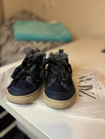 Tüylü ayakkabı Zara - Görsel 2