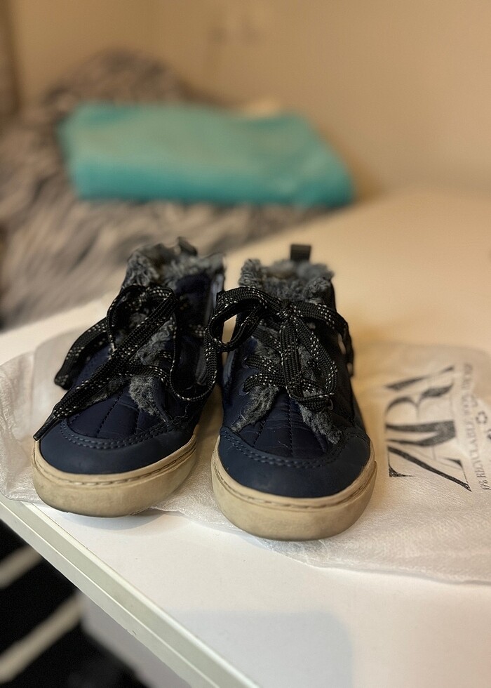 Tüylü ayakkabı Zara - Görsel 2