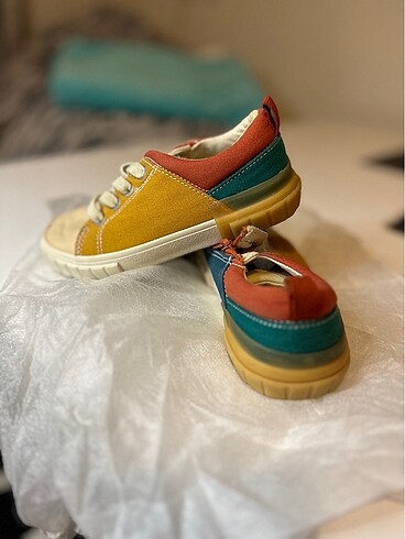 Renkli ayakkabı Zara - Görsel 5