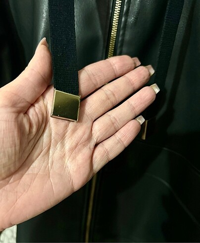 Suni Deri Ceket - Görsel 3