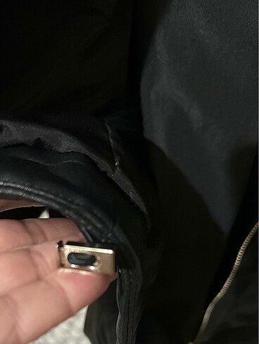 Suni Deri Ceket - Görsel 11