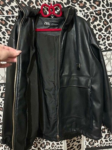 Suni Deri Ceket - Görsel 8